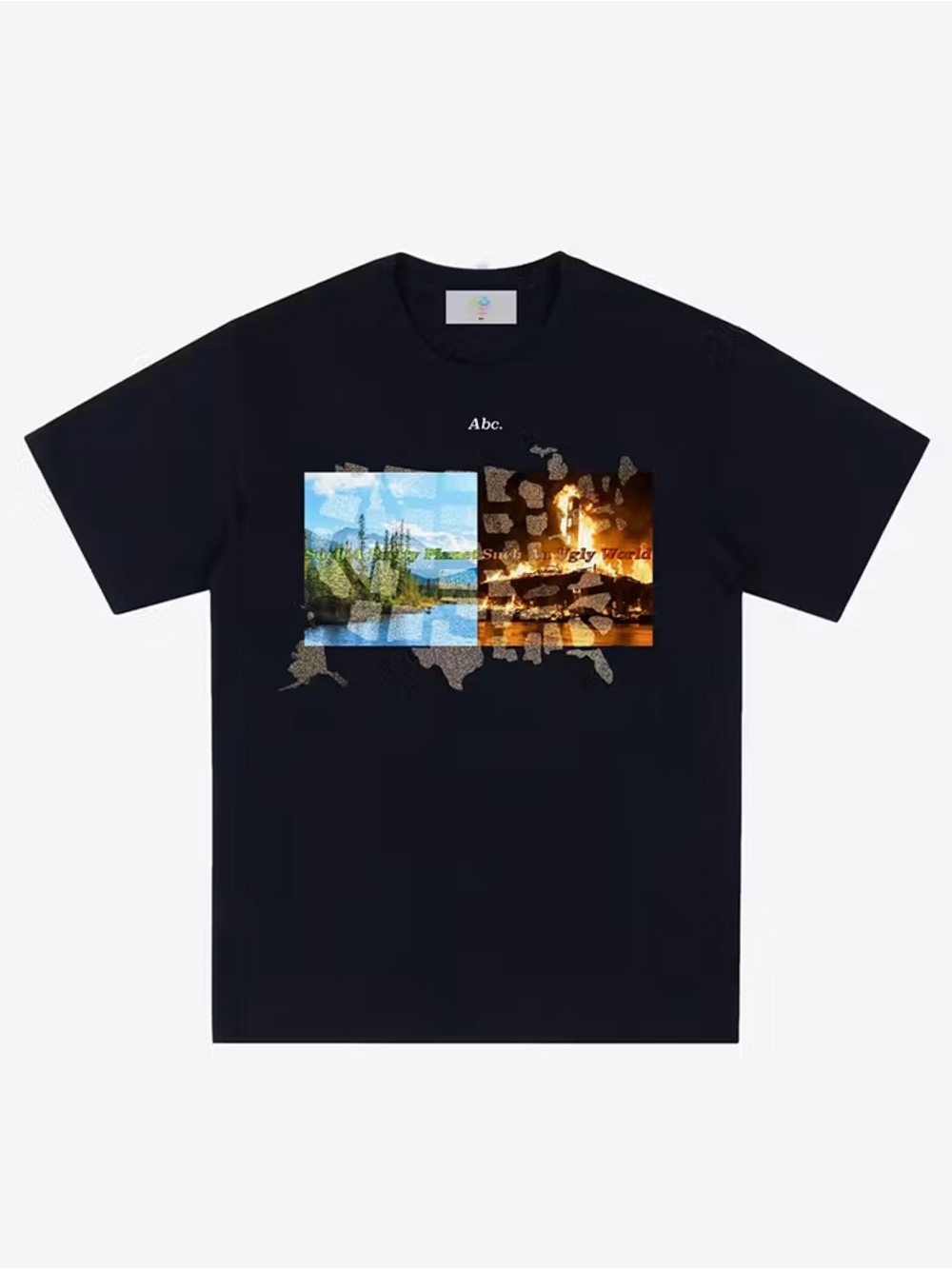 Advisory Board Crystals Such A Pretty Planet - Campaign Zero Tee SIZE MEDIUM